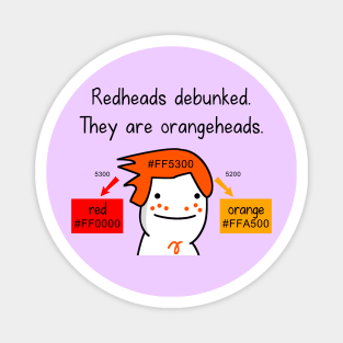 Ginger confusion Magnet